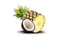ananas e cocco